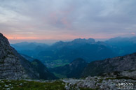 Loferer Hochtal vanaf Schmidt Zabierow Hutte @ Lofer, Oostenrijk|16 mm|0,4 sec. bij f / 11|ISO 200|RGoede