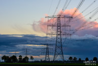 Electriciteitsmasten @ Spijk | 110 mm | 1/6 sec. bij f / 11 | ISO 100 | Rick Goede